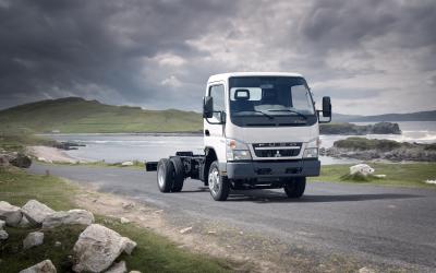 Canter E-cell concept Mercedes Fuso