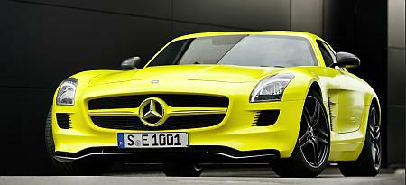 Mercedes SLS AMG E-Cell - всичко за модела