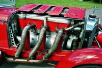 Mercedes SSK двигател