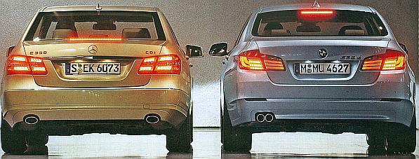 Mercedes E350 CDI - BMW 530d