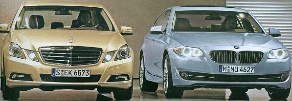 Mercedes E350 CDI - BMW 530d